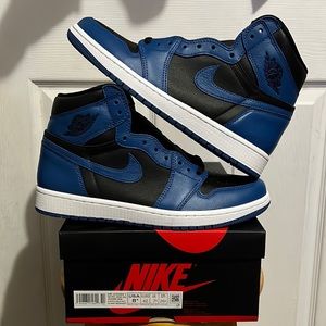 Air Jordan Retro 1 Marina Blue Size 8.5 pre-owed